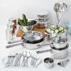 Stainless Steel Cookware and Kitchen Combo Set