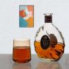 Better Homes & Gardens Amber Color Glass Old Fashioned Glass