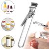 1pc Can Opener; Adjustable Jar & Bottle Opener; Multifunctional Stainless Steel Manual Can Opener Jar Lid Gripper; Easy Open Adjustable Jar Opener