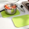 Multifunctional And Durable Silicone Round Non-slip Heat-resistant Mat; Coaster Mat; Placemat; Pot Mat; Table Mat